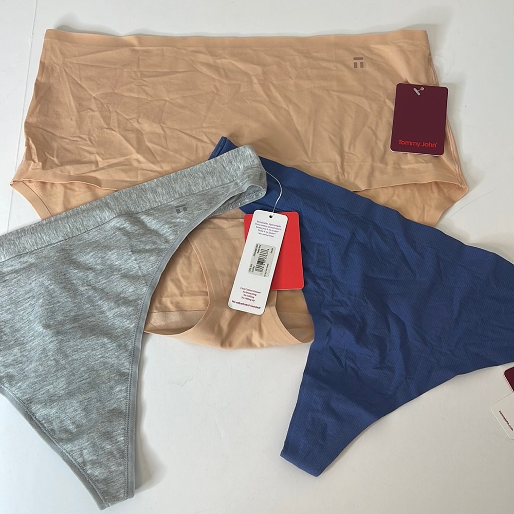 Tommy John Assortment of Panties 3 Pairs XXL